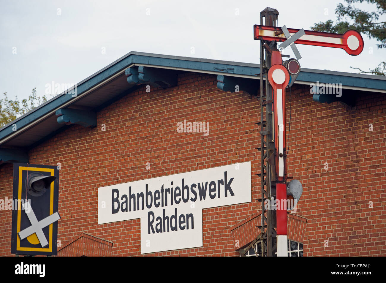 Bahnbetriebswerk (railway service shed) Rahden railway museum Germany