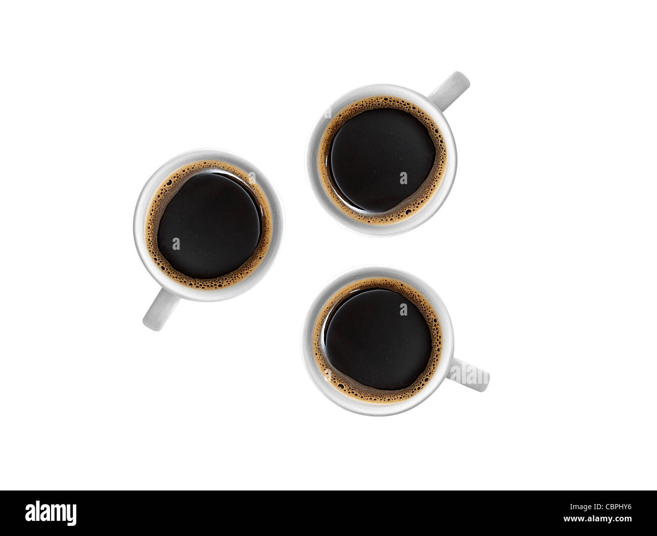 Cups of coffee Stock Photo