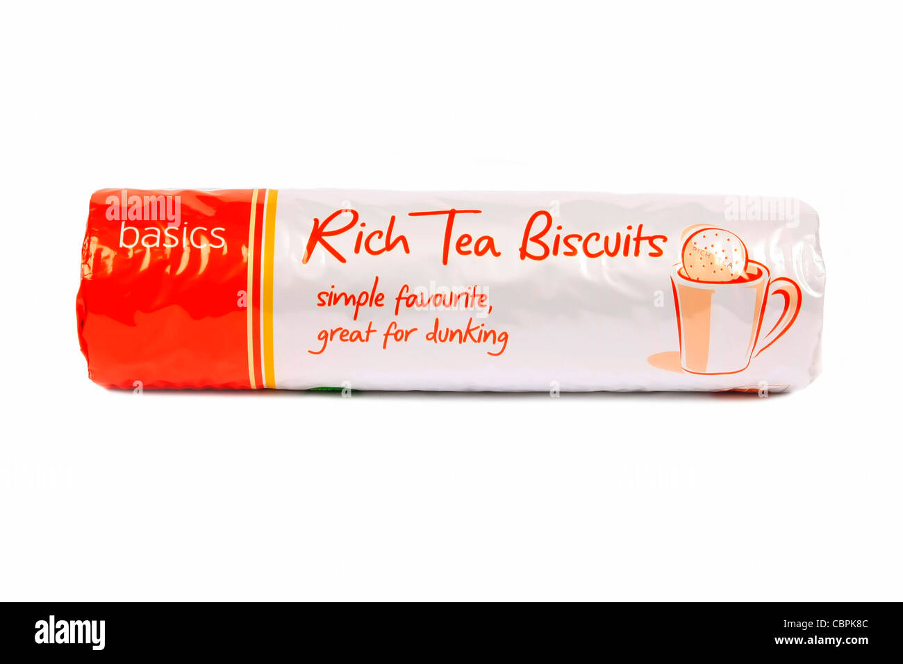 Cheap Basic Rich Tea Biscuits on offer at a supermarket for families on