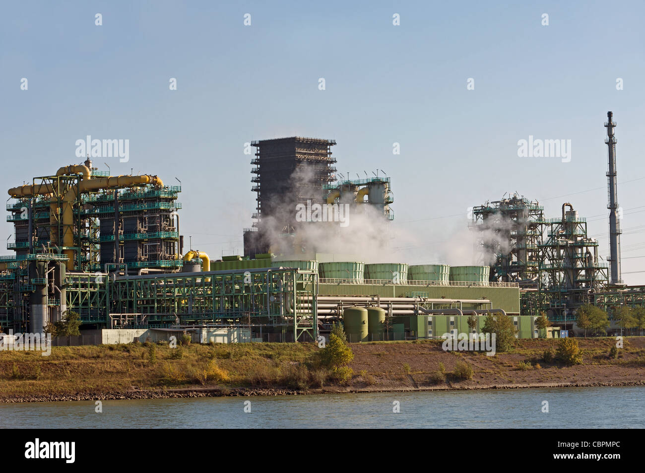 ThyssenKrupp steel factory, Duisburg, Germany. Stock Photo