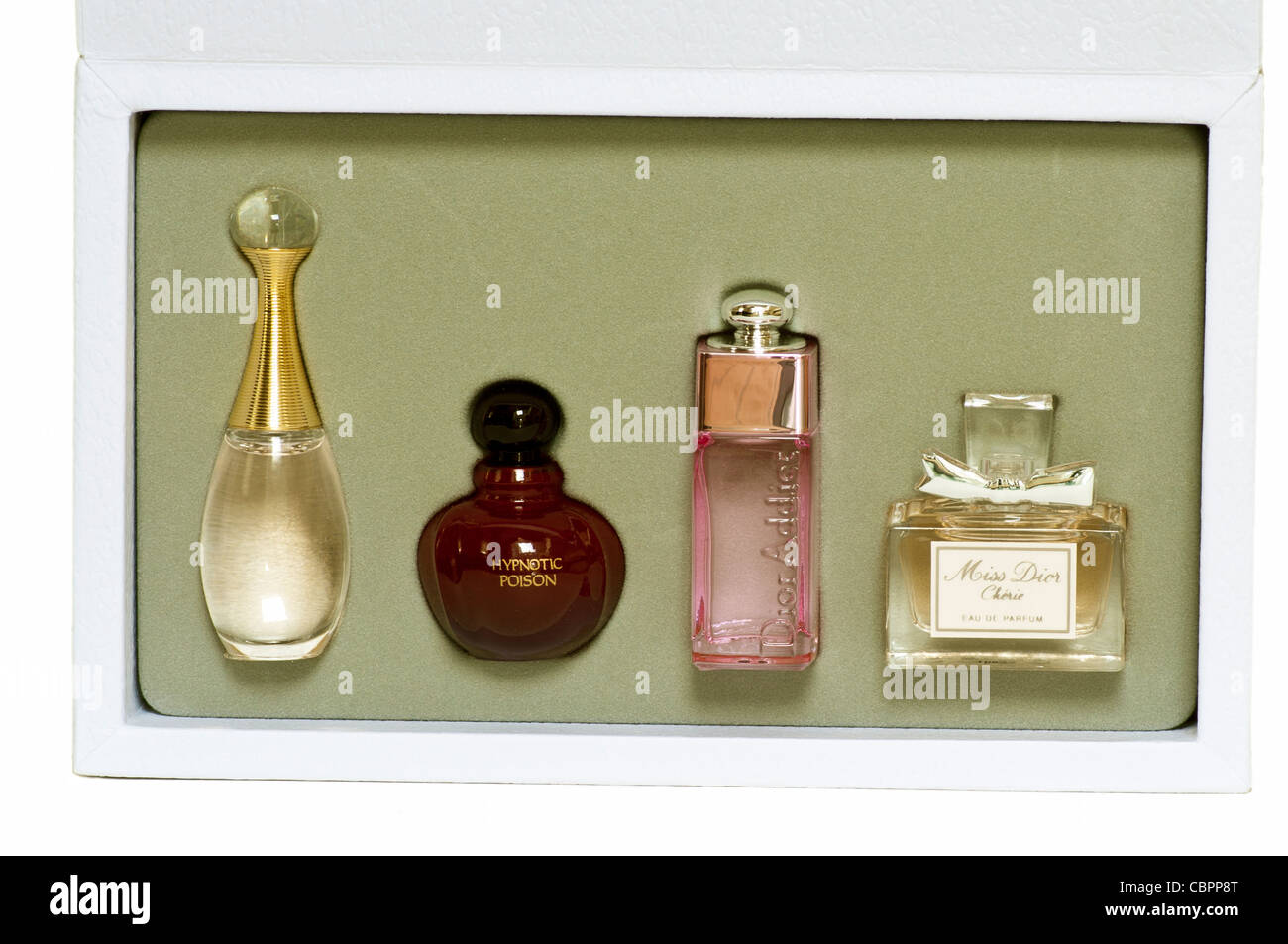 Dior Womens Perfume Gift Box Stock Photo