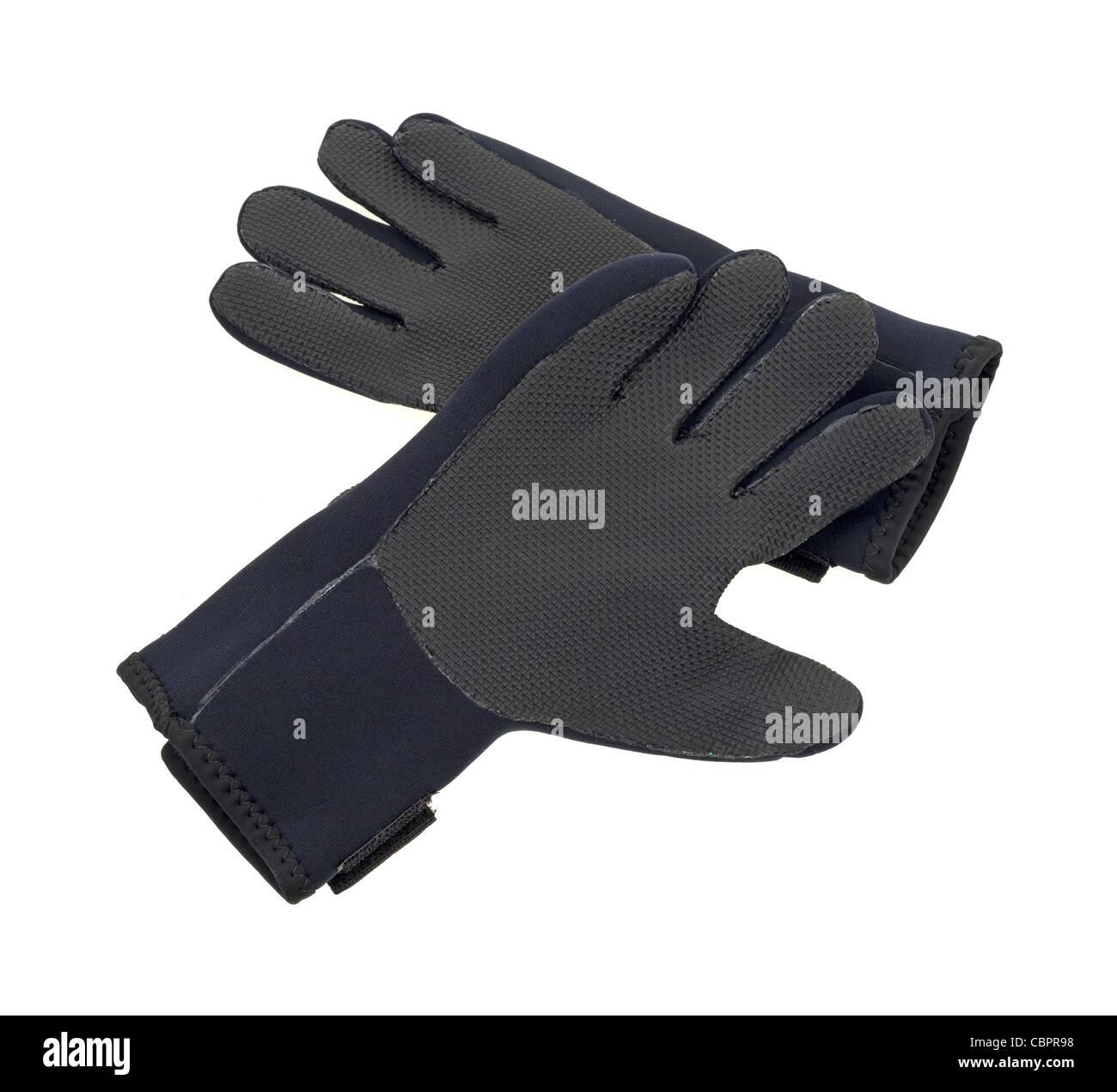 Neoprene divers gloves Stock Photo