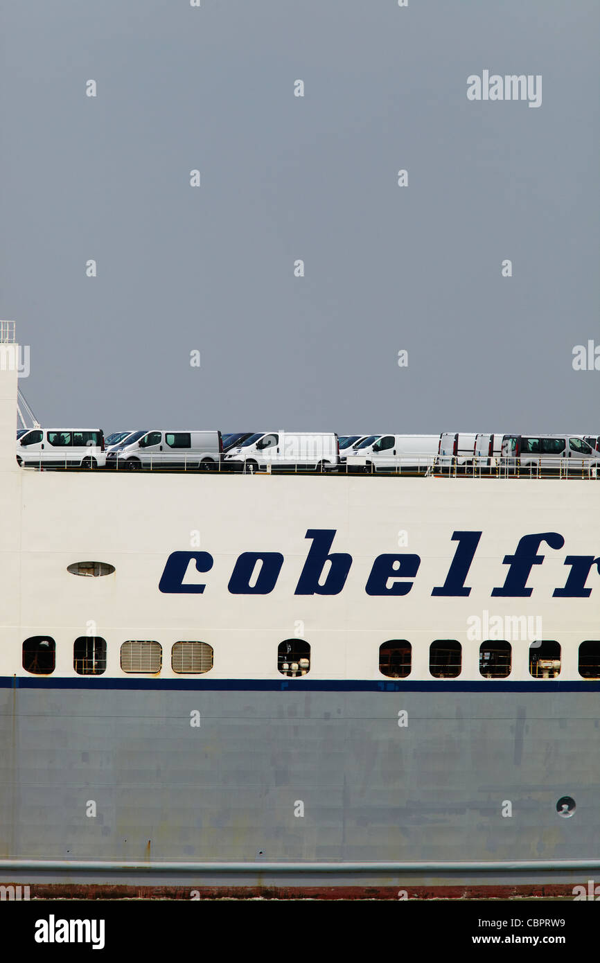 Cobelfret ship hi-res stock photography and images - Alamy