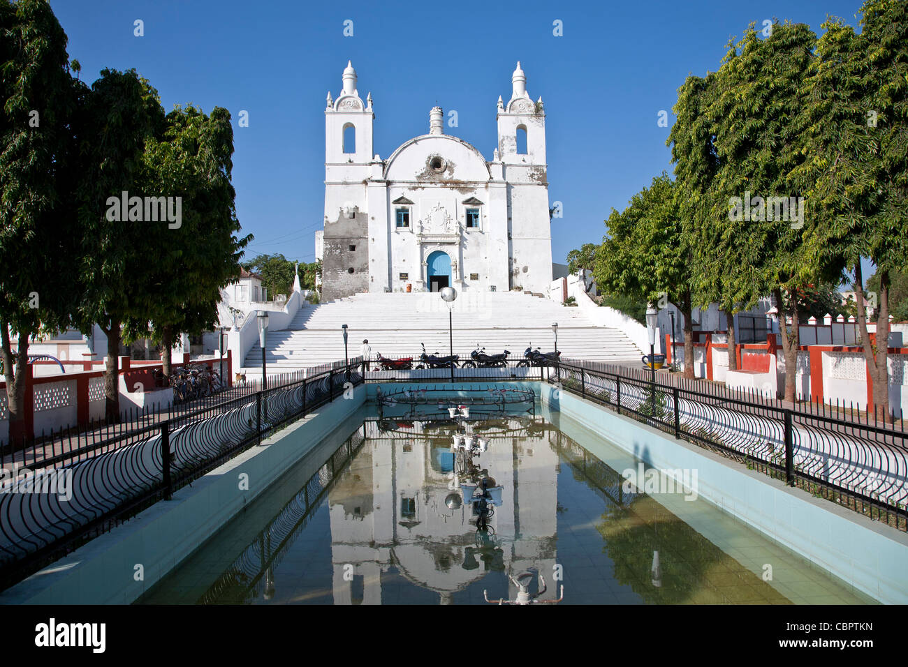 St. Thomas Church. Diu. Union Territories Of Daman And Diu. India Stock ...