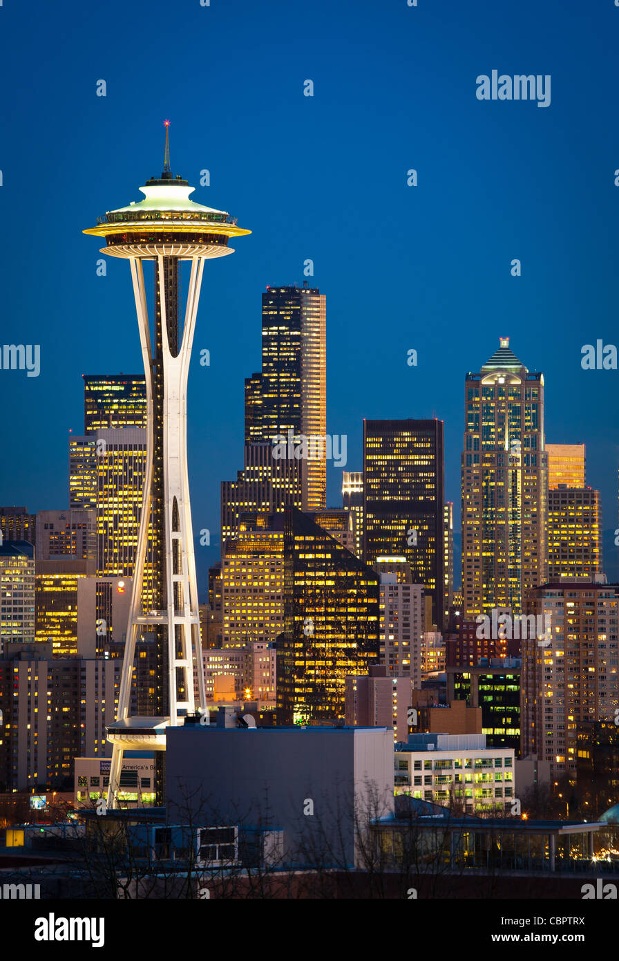 Seattle skyline from Kerry Park Stock Photo - Alamy