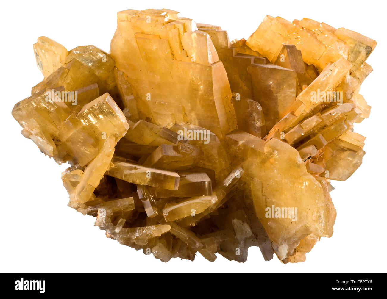 Barite, Baia Sprie, Maramures, Romania Stock Photo