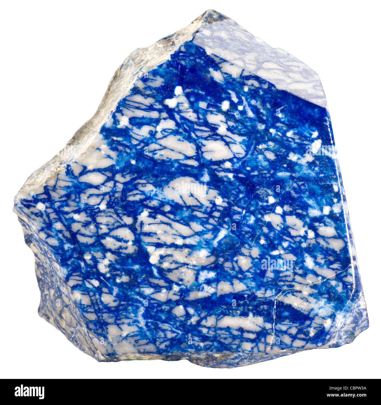 Lazurite variety Lapis Lazuli Ovalle, Limarí Province, Coquimbo Region, Chile Stock Photo