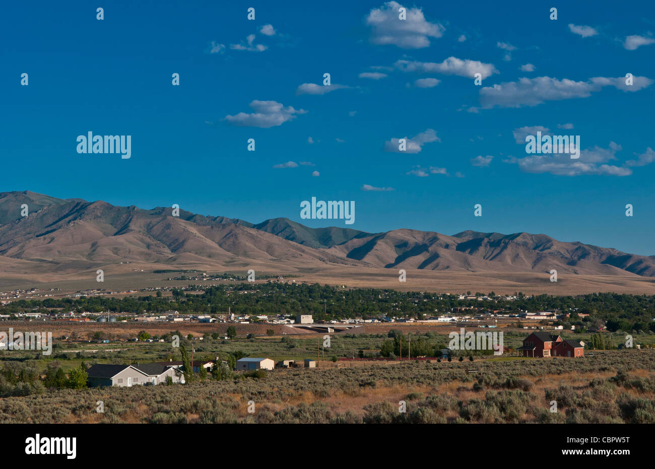 Numu Teepuwt Indian reservation in Ft McDermitt Nevada in Western USA