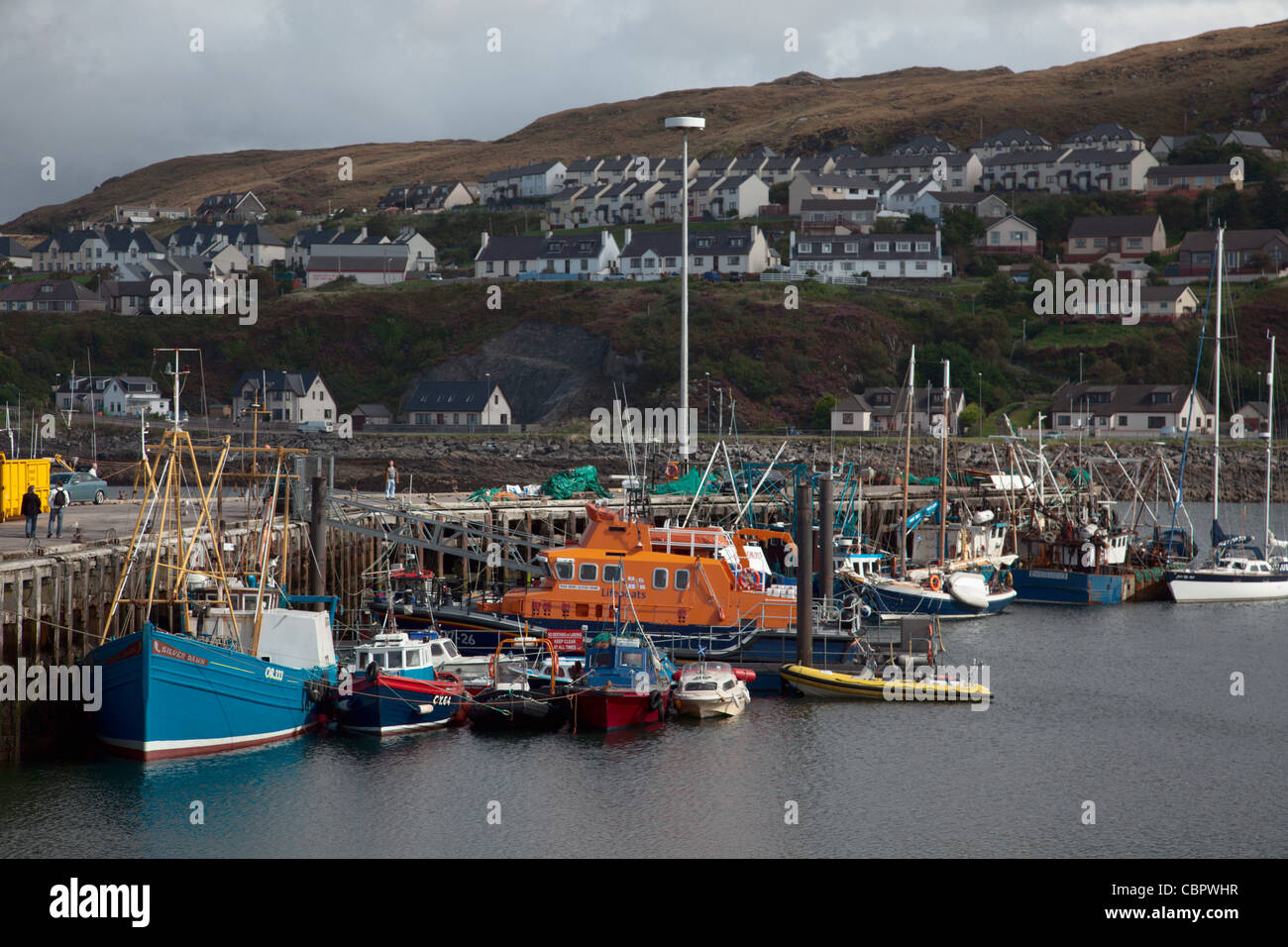 Mallaig Harbour Scotland Stock Photo 41684995 Alamy