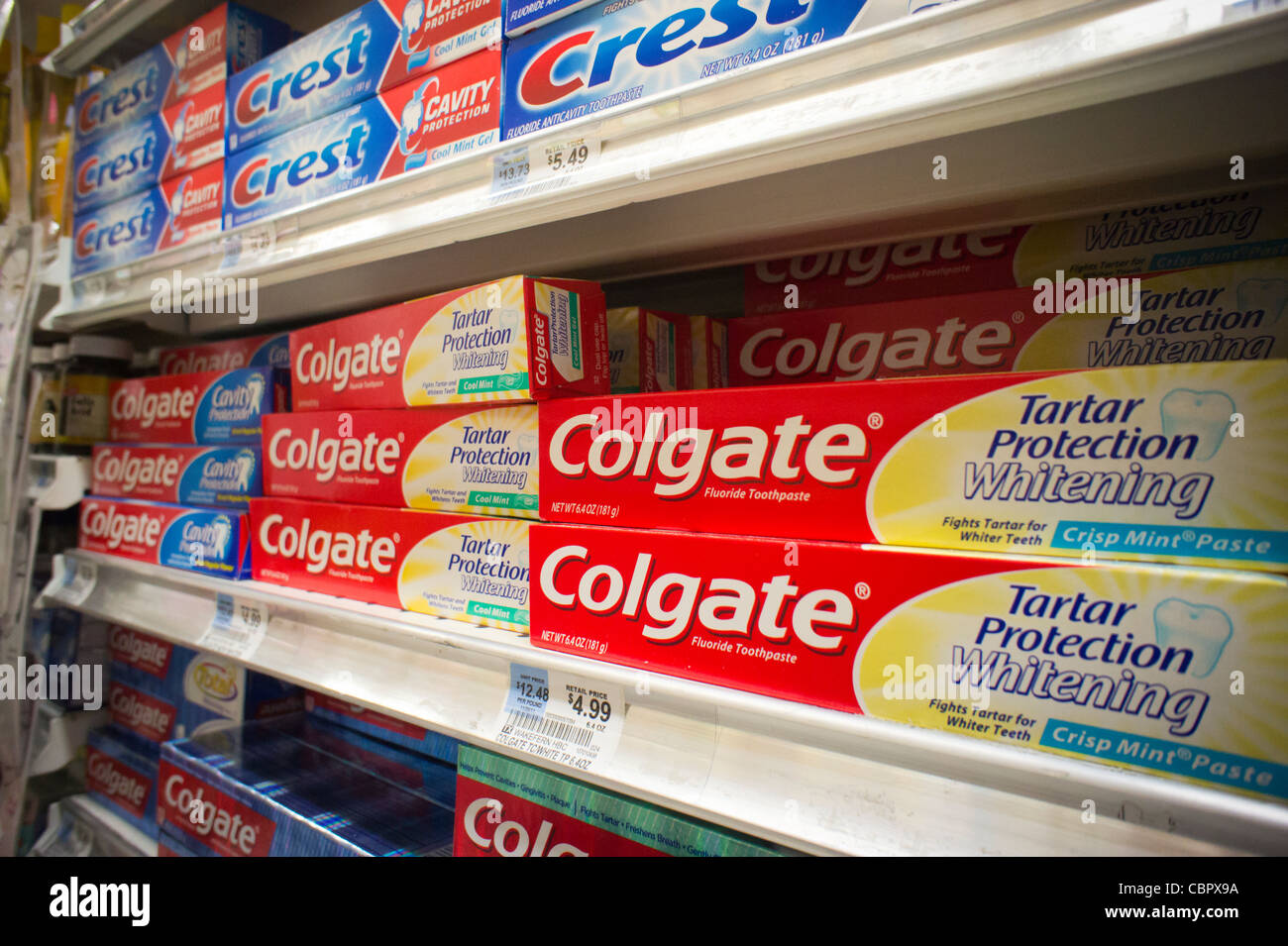 Toothpaste store display hi-res stock photography and images - Alamy