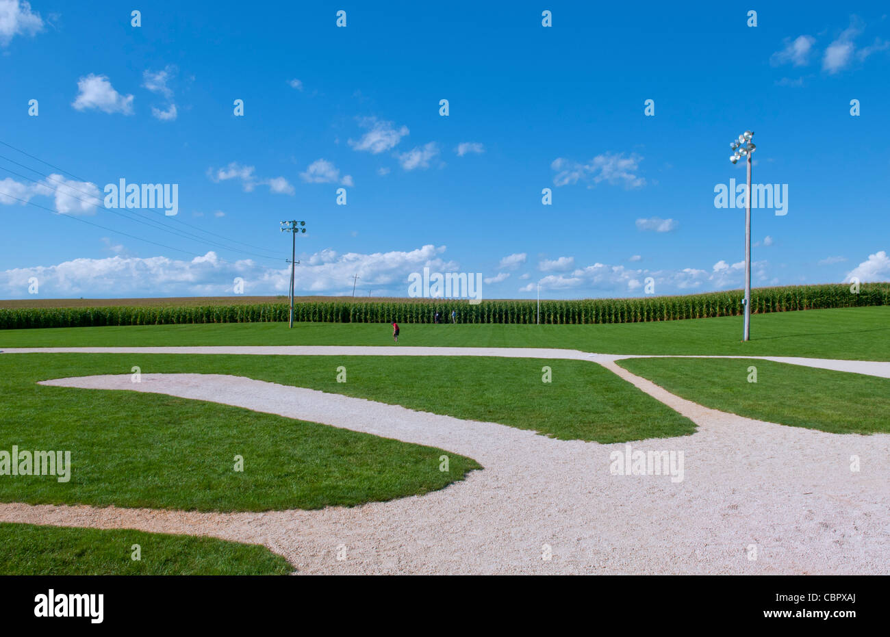 Dyersville Iowa movie set of famous movie Field of Dreams baseball park