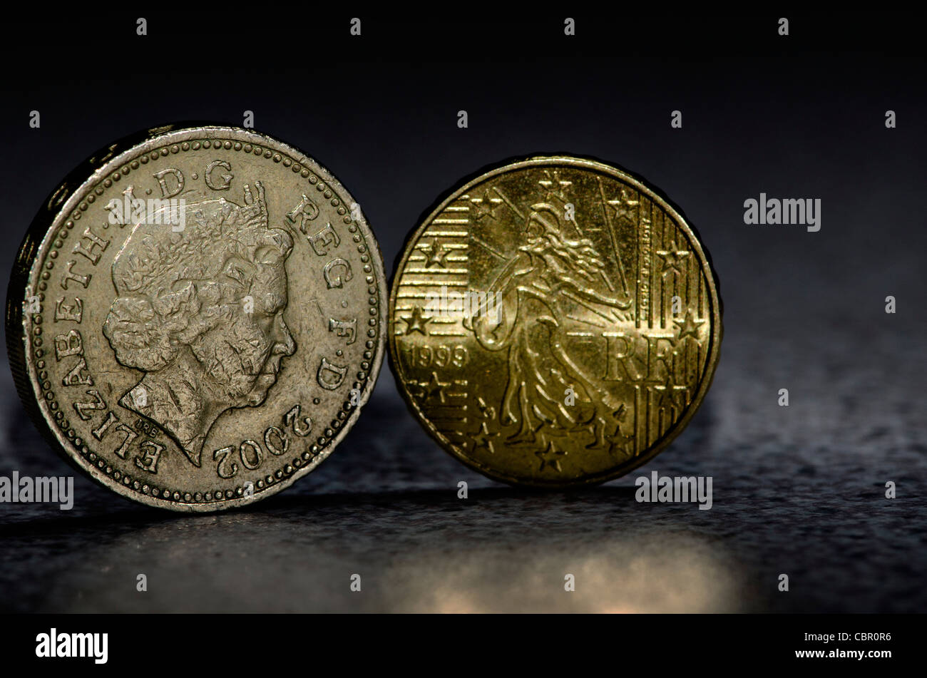 Pound V Euro Stock Photo Alamy exchange-rate-movements-sterling-euro-and-dollar-economics-help