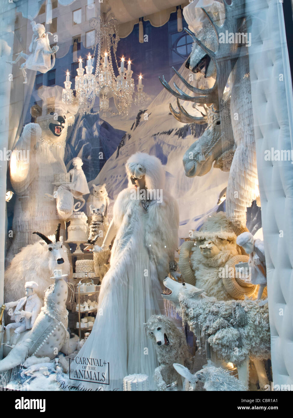 Christmas Windows NYC 2012 – Bergdorf Goodman – Best Holiday Windows –