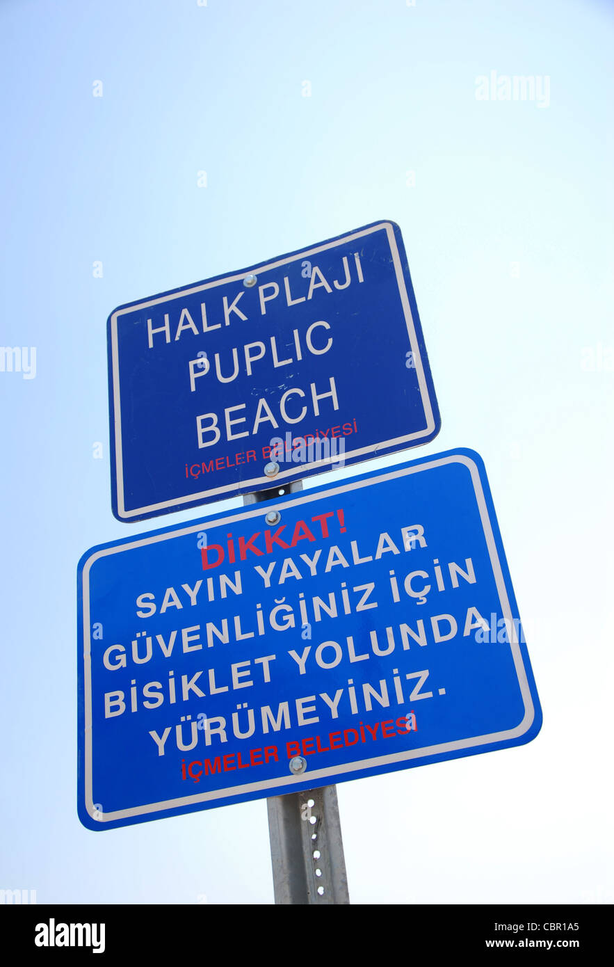 Icmeler Turkey Europe Stock Photo Alamy