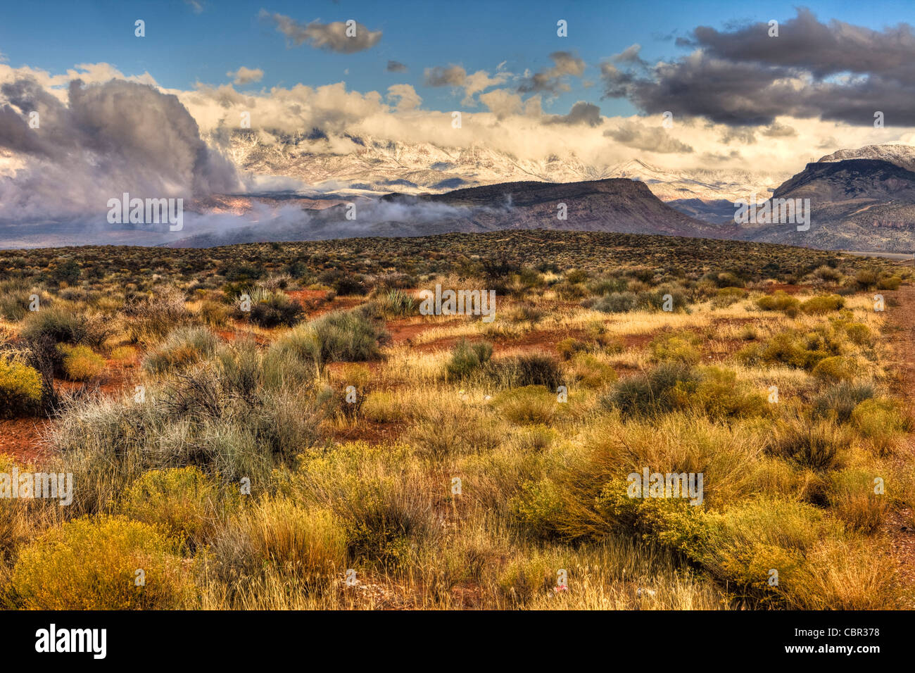 Clearing Storm, High Desert, Hurricane Cliffs and Pine Valley Mountains