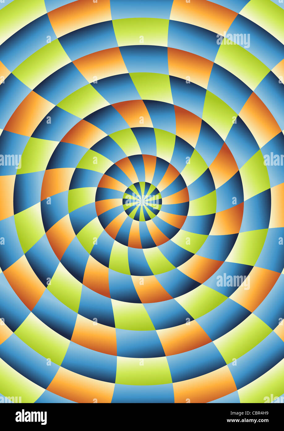 Vector illustration abstract circles background Stock Photo - Alamy
