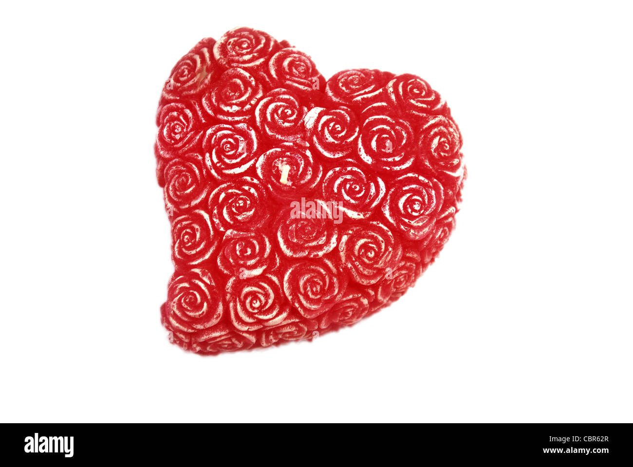 heart of roses, the only gift your loved one Stock Photo
