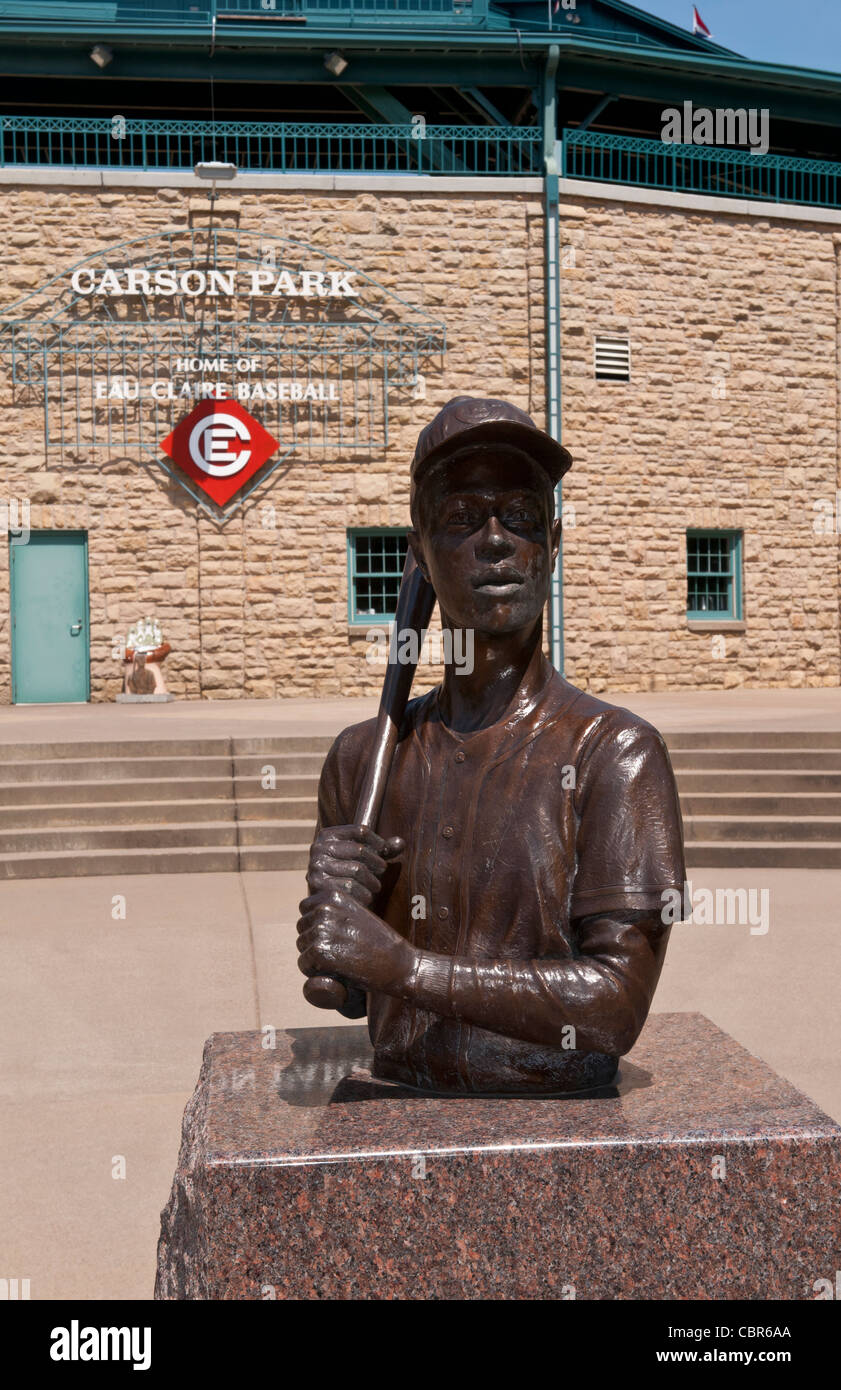 Carson Park old minor league baseball park that Hank Aaron played