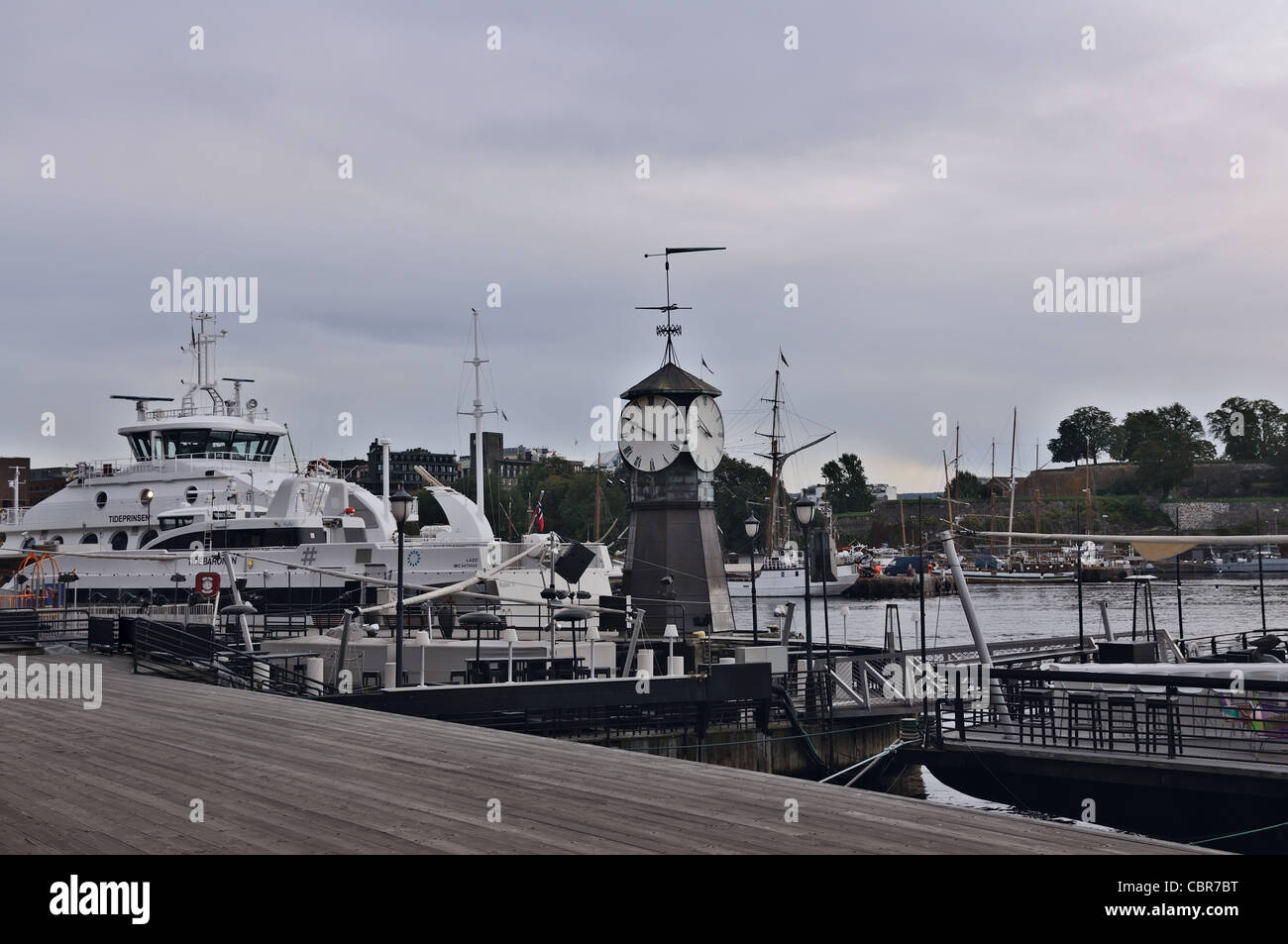 Oslo: urban scenes around Oslofjord Stock Photo