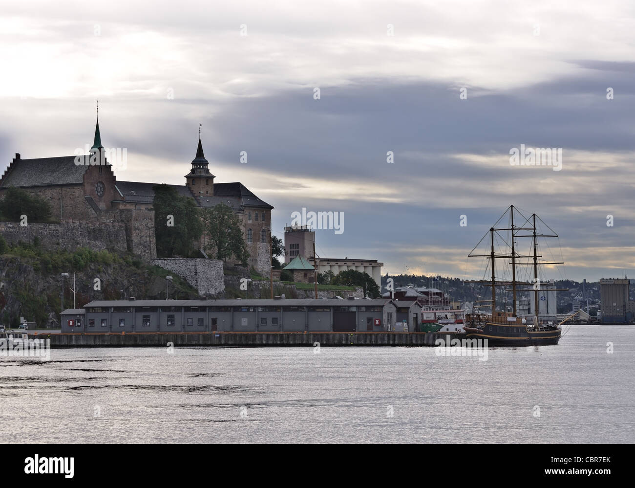 Oslo: Akershus Fortress Stock Photo