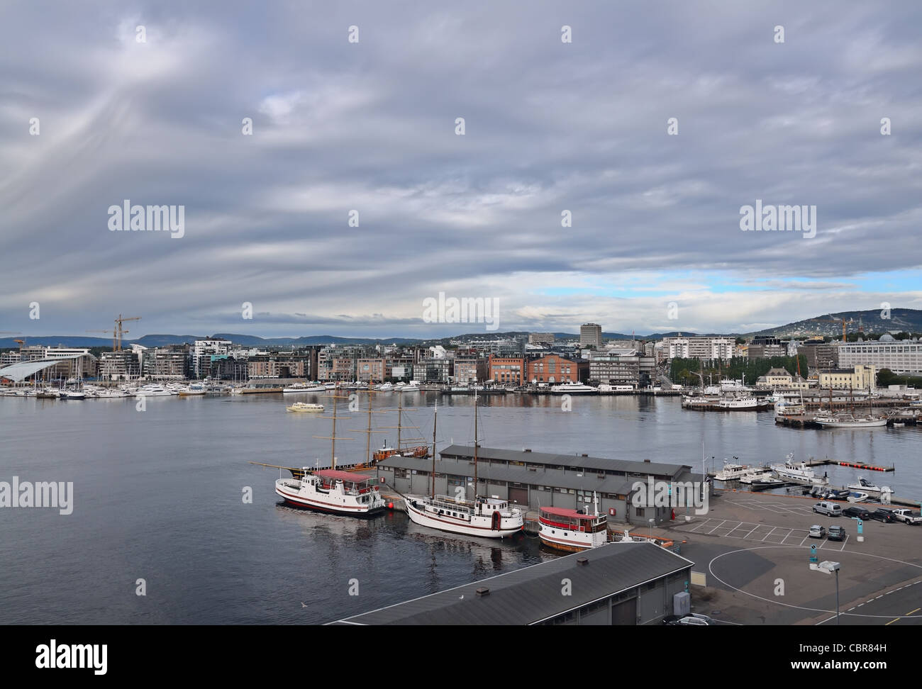 Oslo: urban scenes around Oslofjord Stock Photo