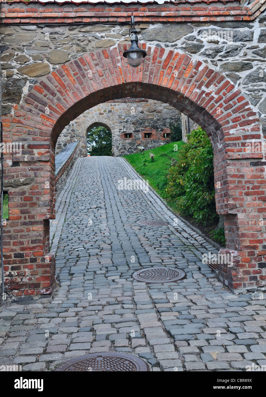 Oslo: fragments of the historical heritage of Norway - Fortress Akershus Stock Photo