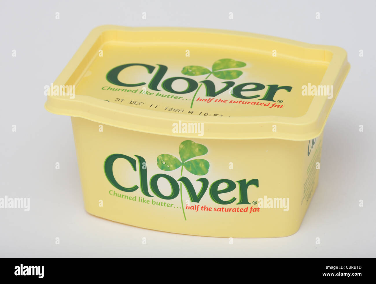 Clover low fat spreadable butter Stock Photo Alamy