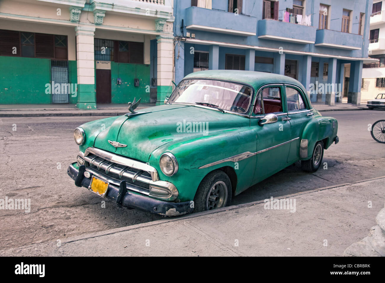 vintage car, Cuba Stock Photo