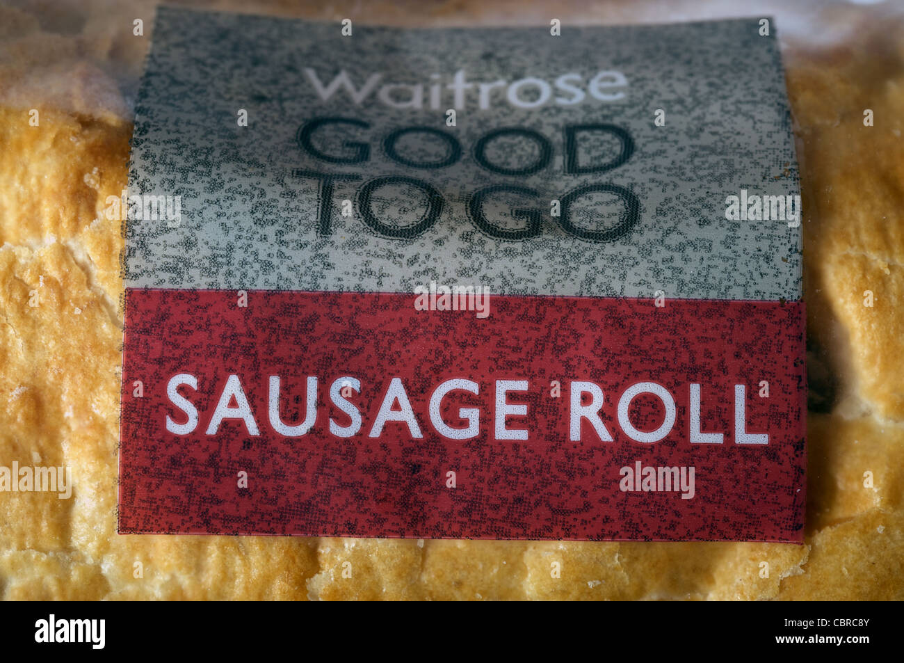 Waitrose sausage roll Stock Photo Alamy