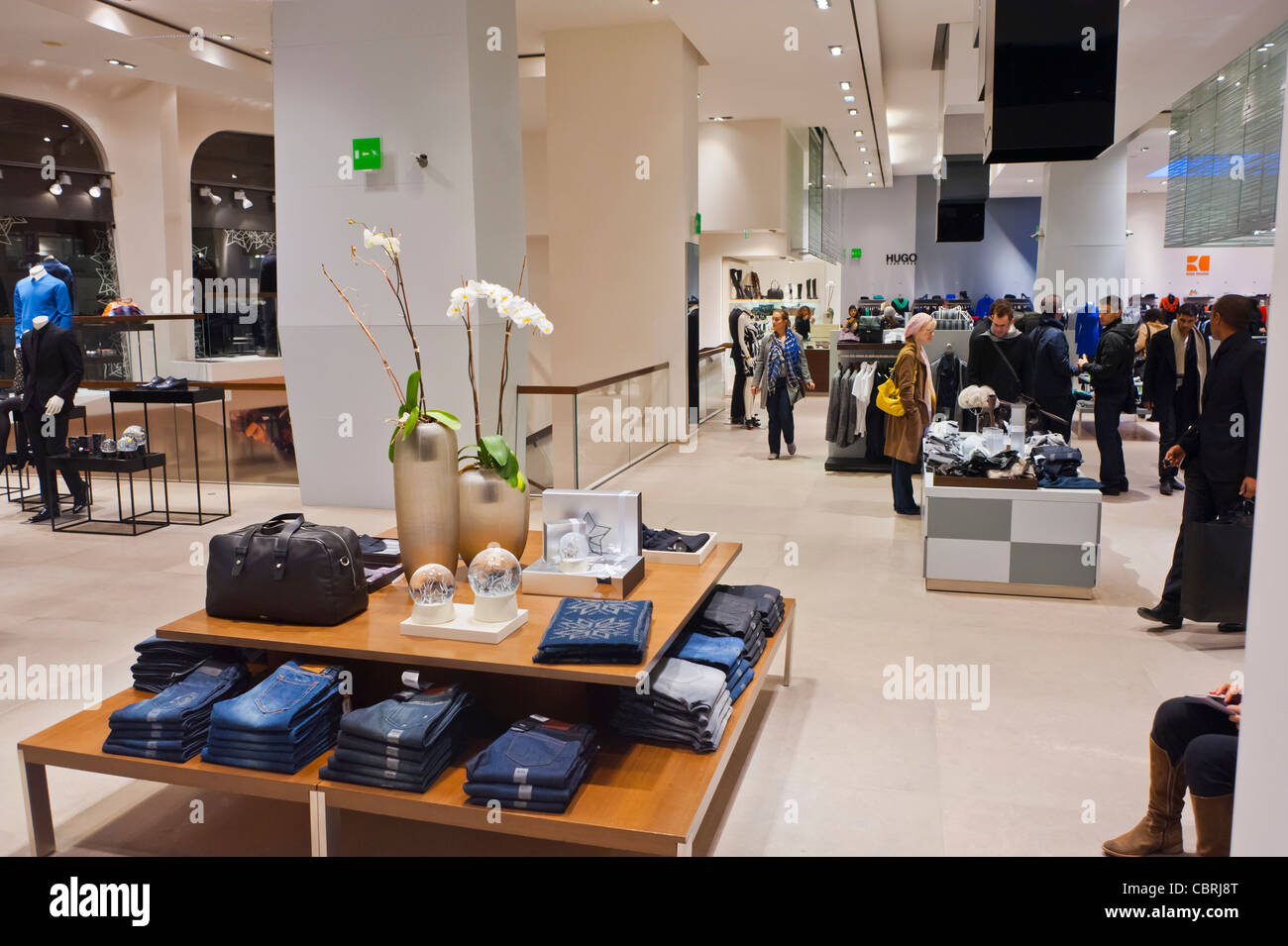 Paris, France, Men's Clothing, Shopping, in the Marais , Han Kjøbenhavn Clothes  Store, Display inside Stock Photo - Alamy