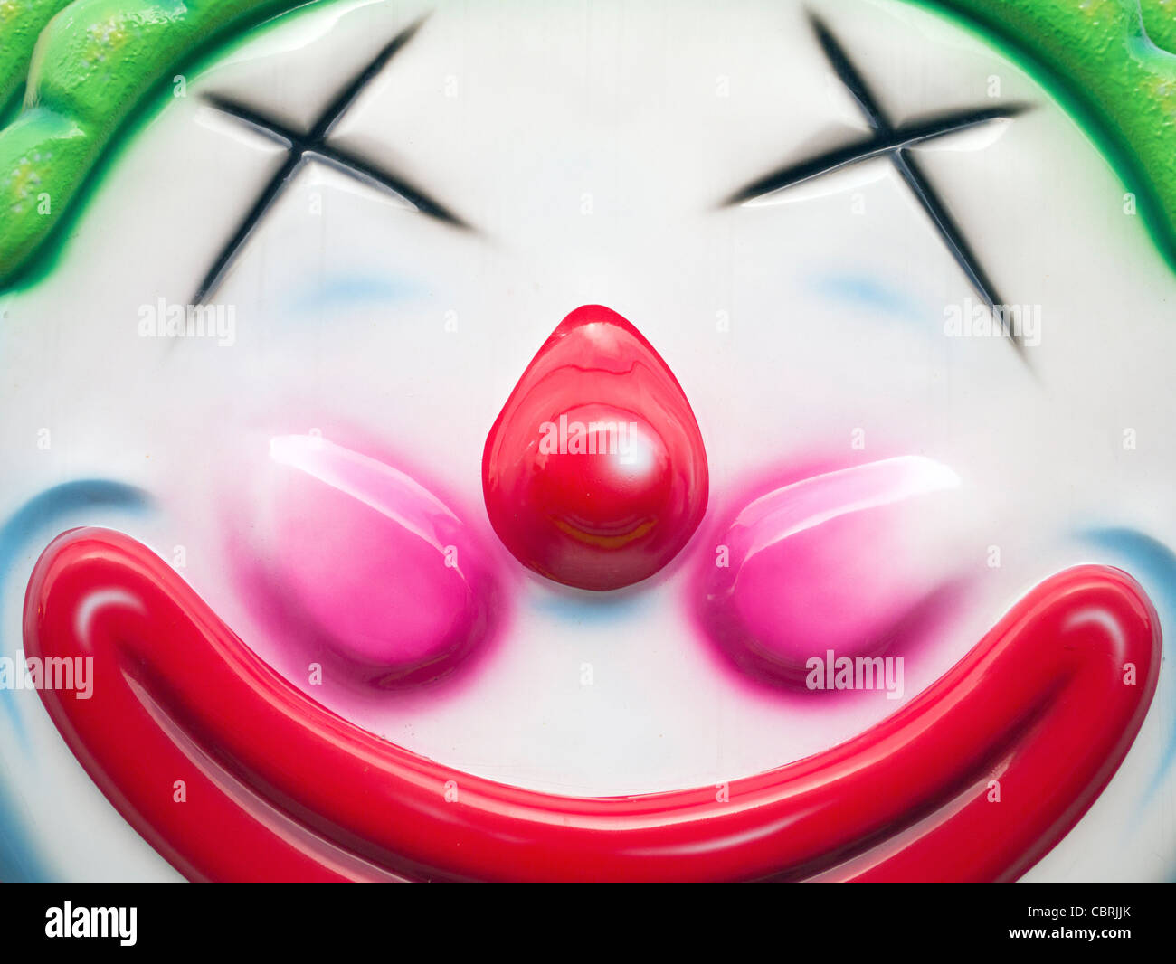Kitsch clown 2 - Abingdon Street Fair 2011 Stock Photo