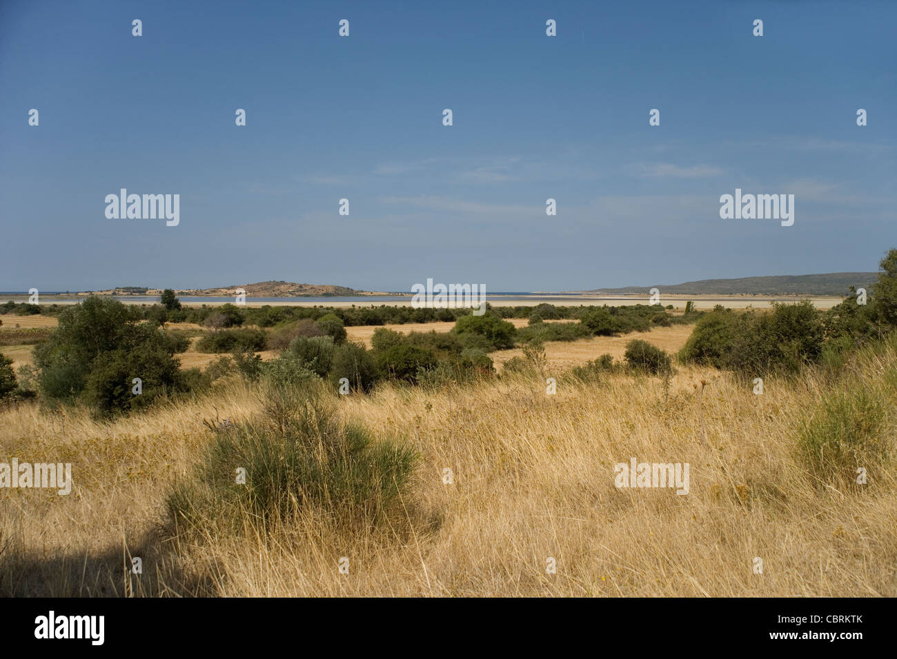 Looking towards Suvla Bay and the Salt Lake from Chocolate Hill scene