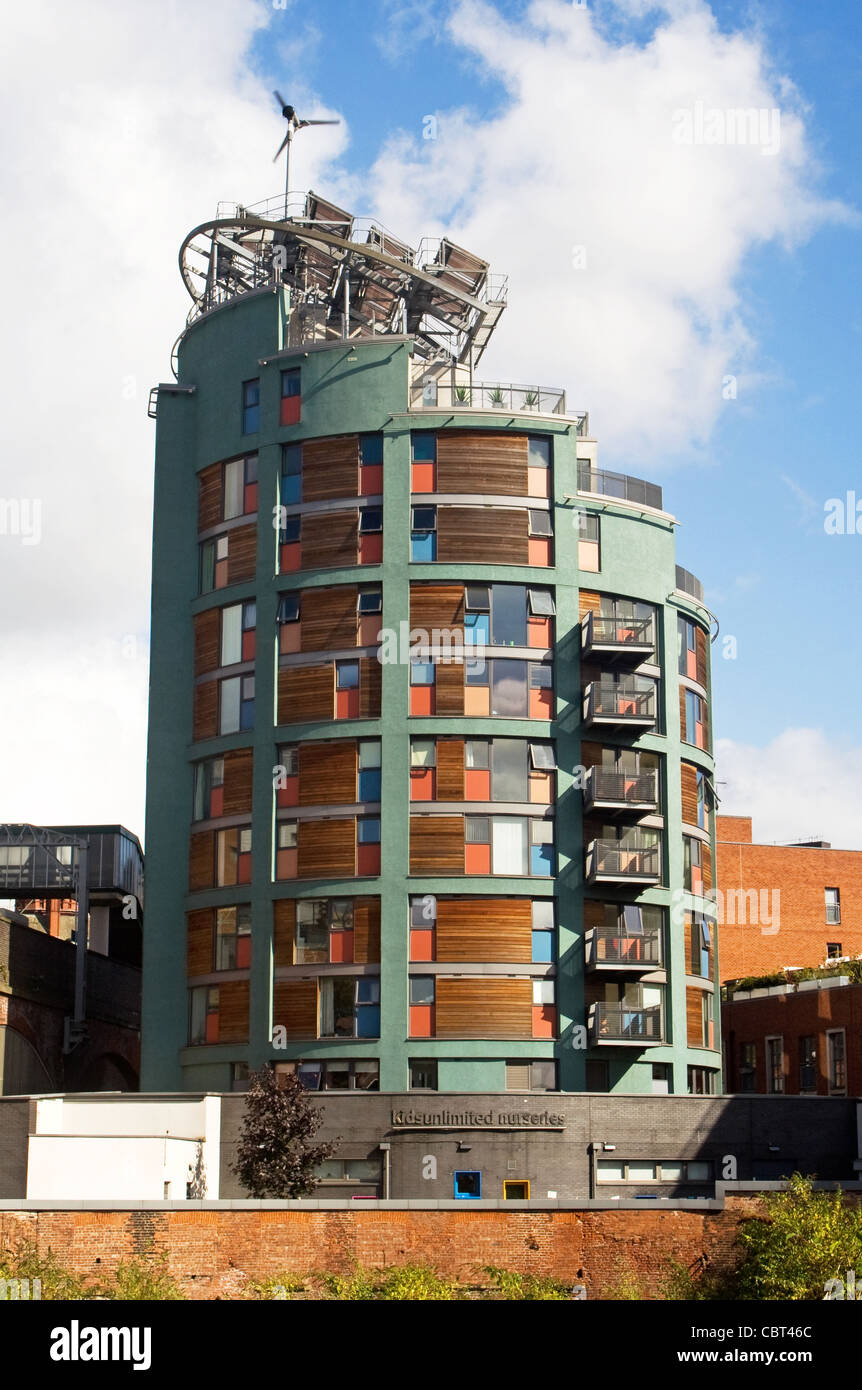 The Green Building, New Wakefield St, City Centre, Manchester, UK Stock