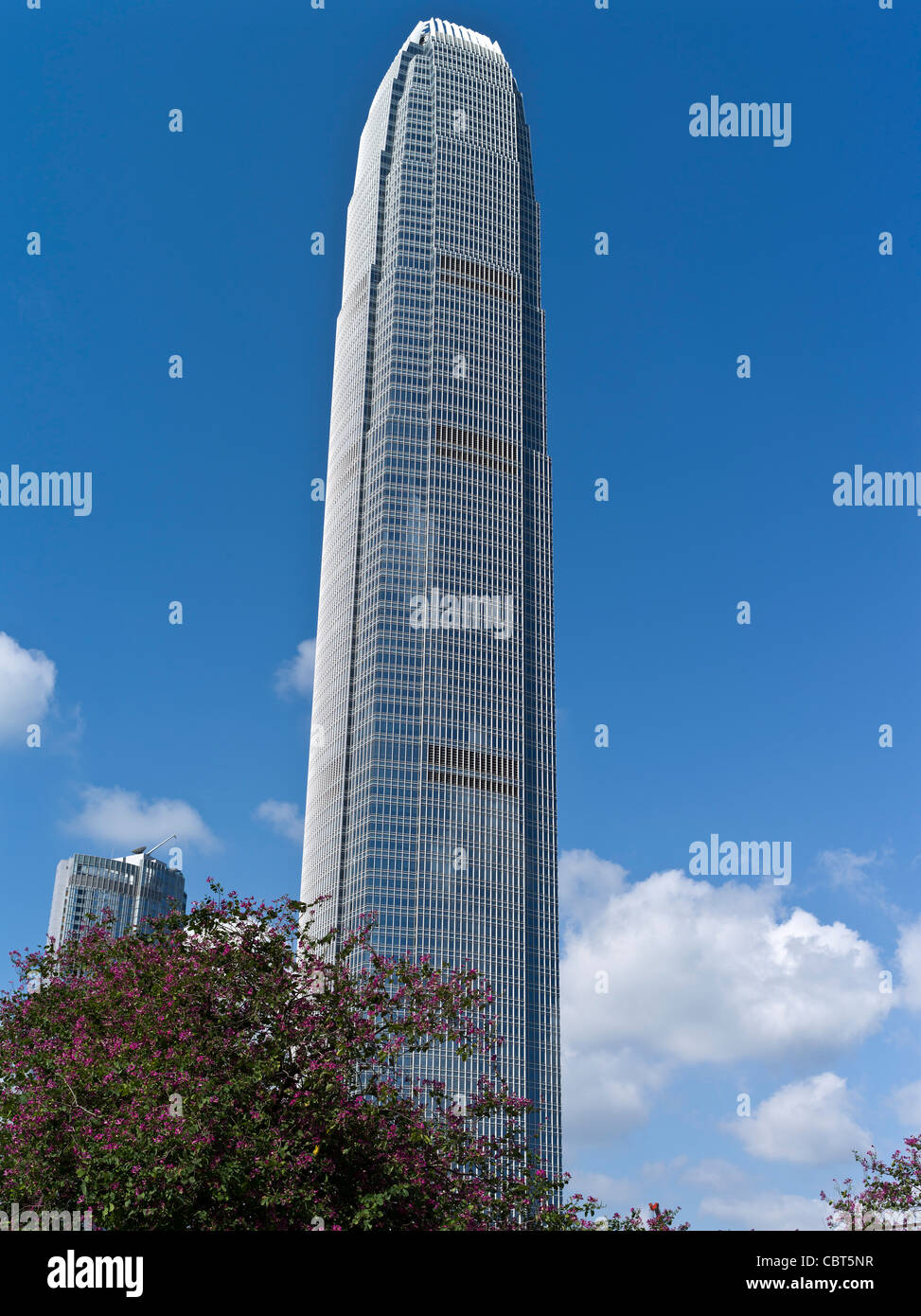 dh  CENTRAL HONG KONG Central Hong Kong skyscraper IFC 2 tower international finance centre china Stock Photo