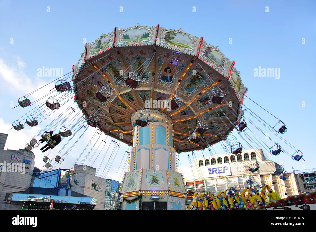 Fairground rides, christmas hi-res stock photography and images - Alamy