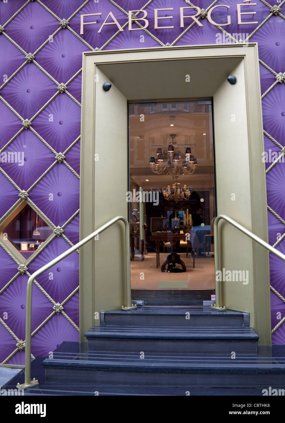 Faberge store, Grafton Street, Mayfair, London Stock Photo Alamy