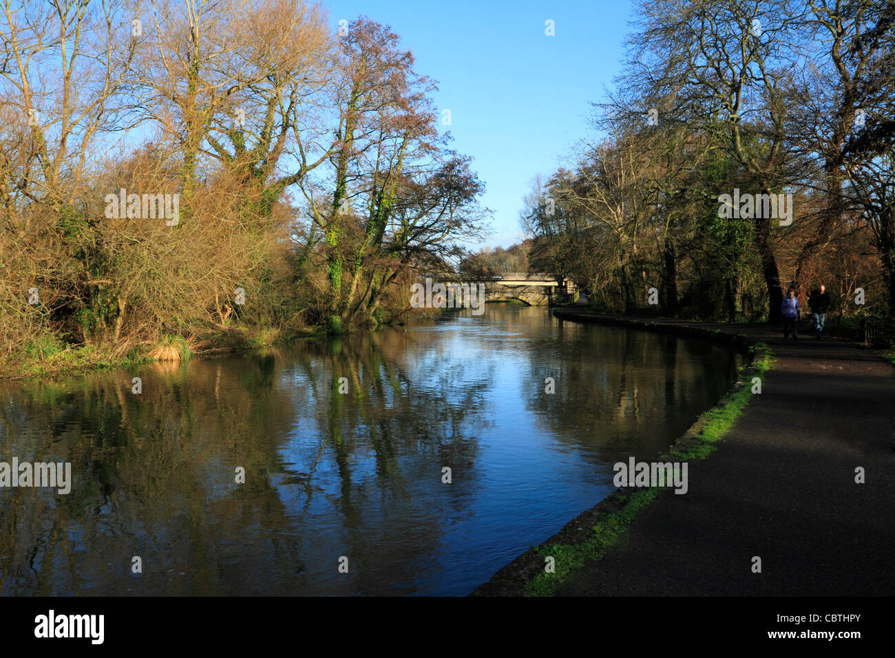 River Itchen, Riverside Park, Southampton Stock Photo