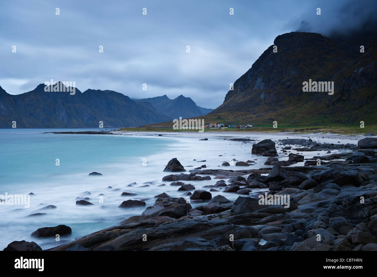 Utakleiv beach, Lofoten islands, Norway Stock Photo - Alamy