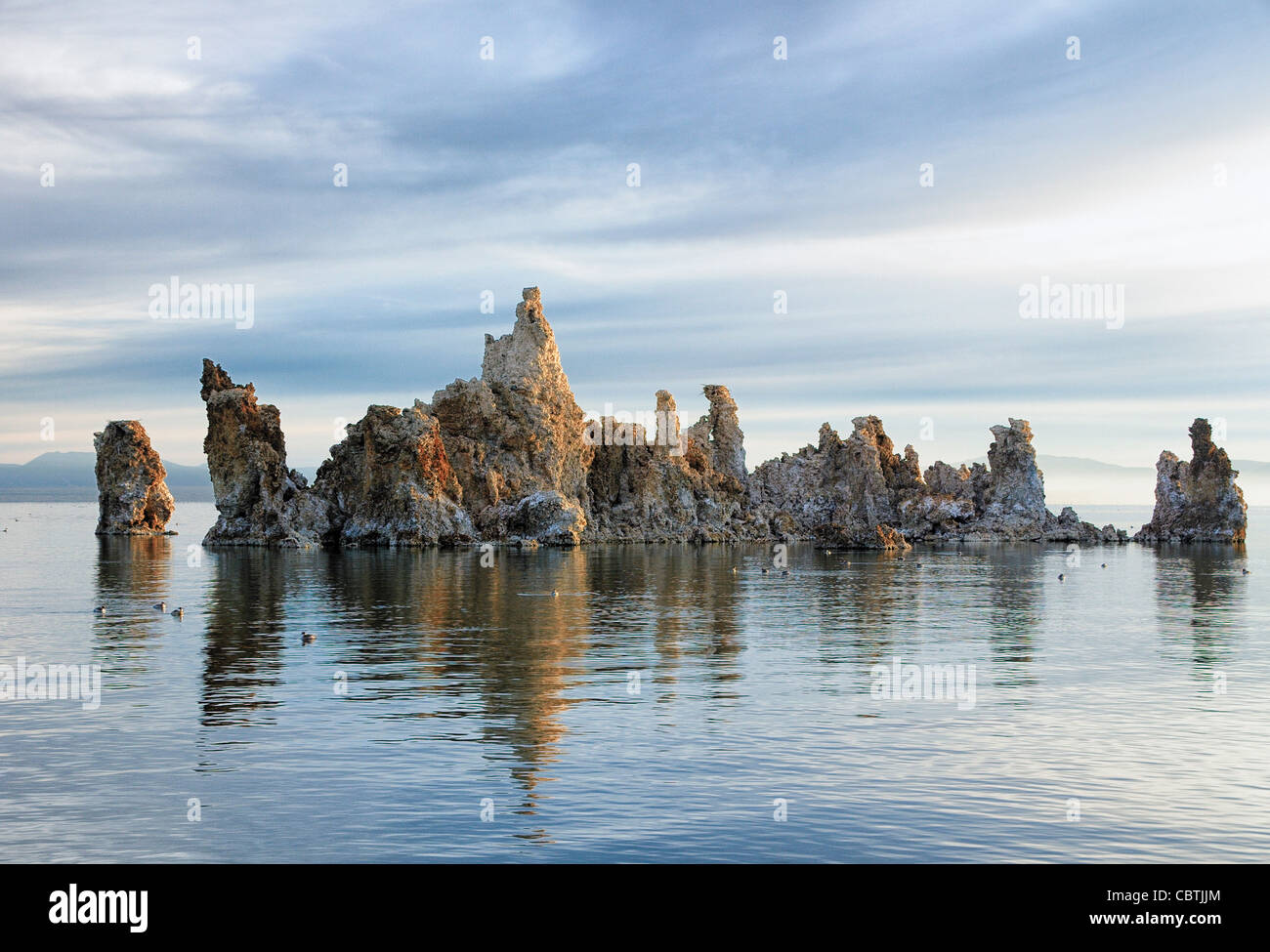 Tufa Towers At South Tufa Mono Lake Eastern Sierras California Usa