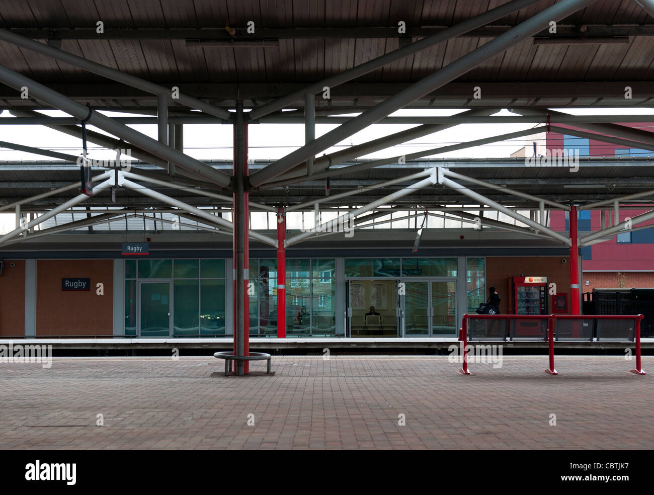 Rugby railway station, Warwickshire, England, UK Stock Photo