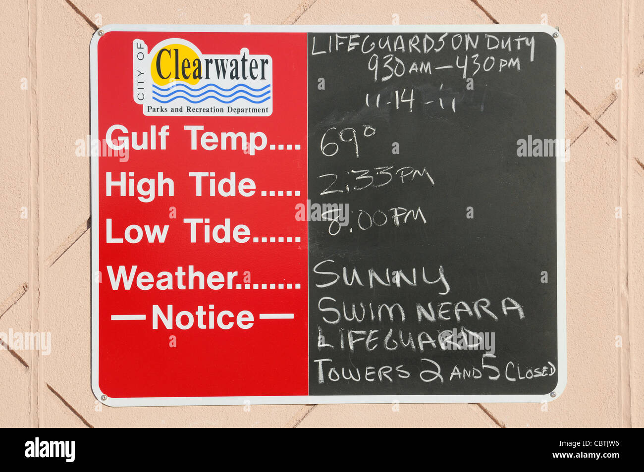High Tide Chart Clearwater Beach Florida
