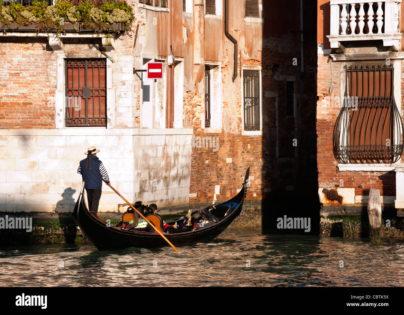 Traditional gondola, Venice, region, Italy Stock Photo Alamy