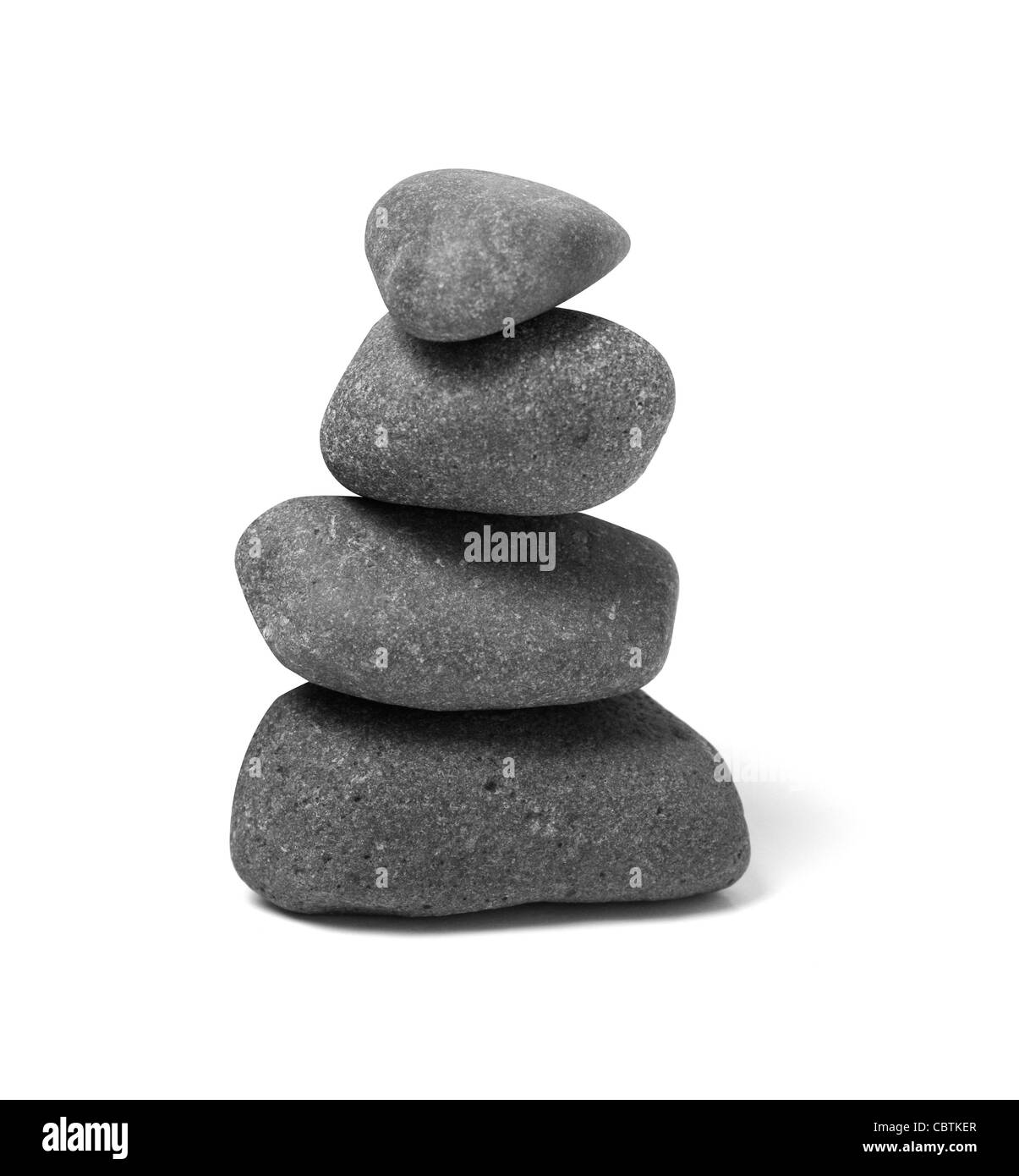 An arrangement of black stones Stock Photo Alamy