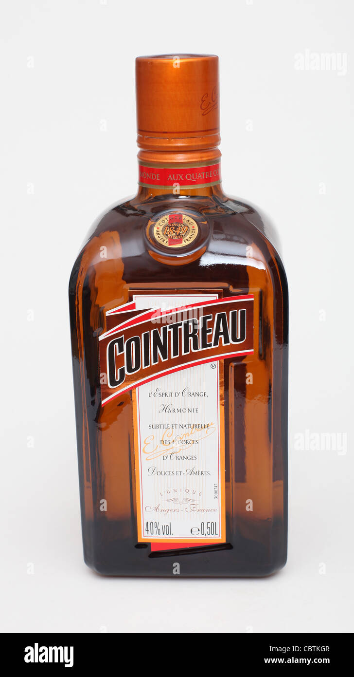 Cointreau orange liqueur bottle hi-res stock photography and images - Alamy
