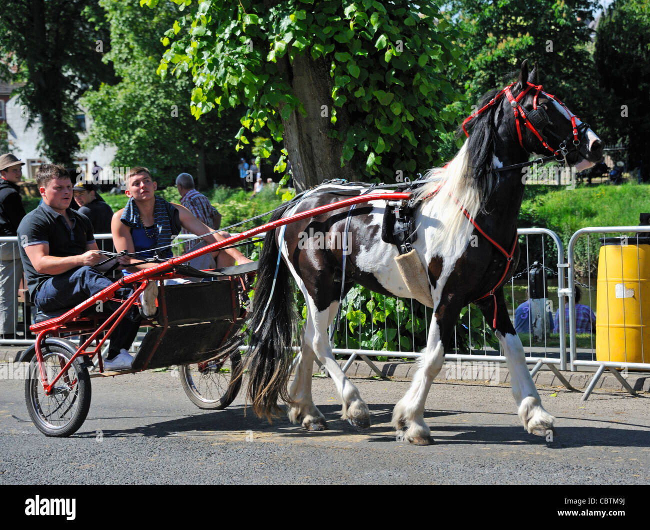 Appleby Horse Fair 2011. Appleby-in-Westmorland, Cumbria, England, United Kingdom, Europe. Stock Photo