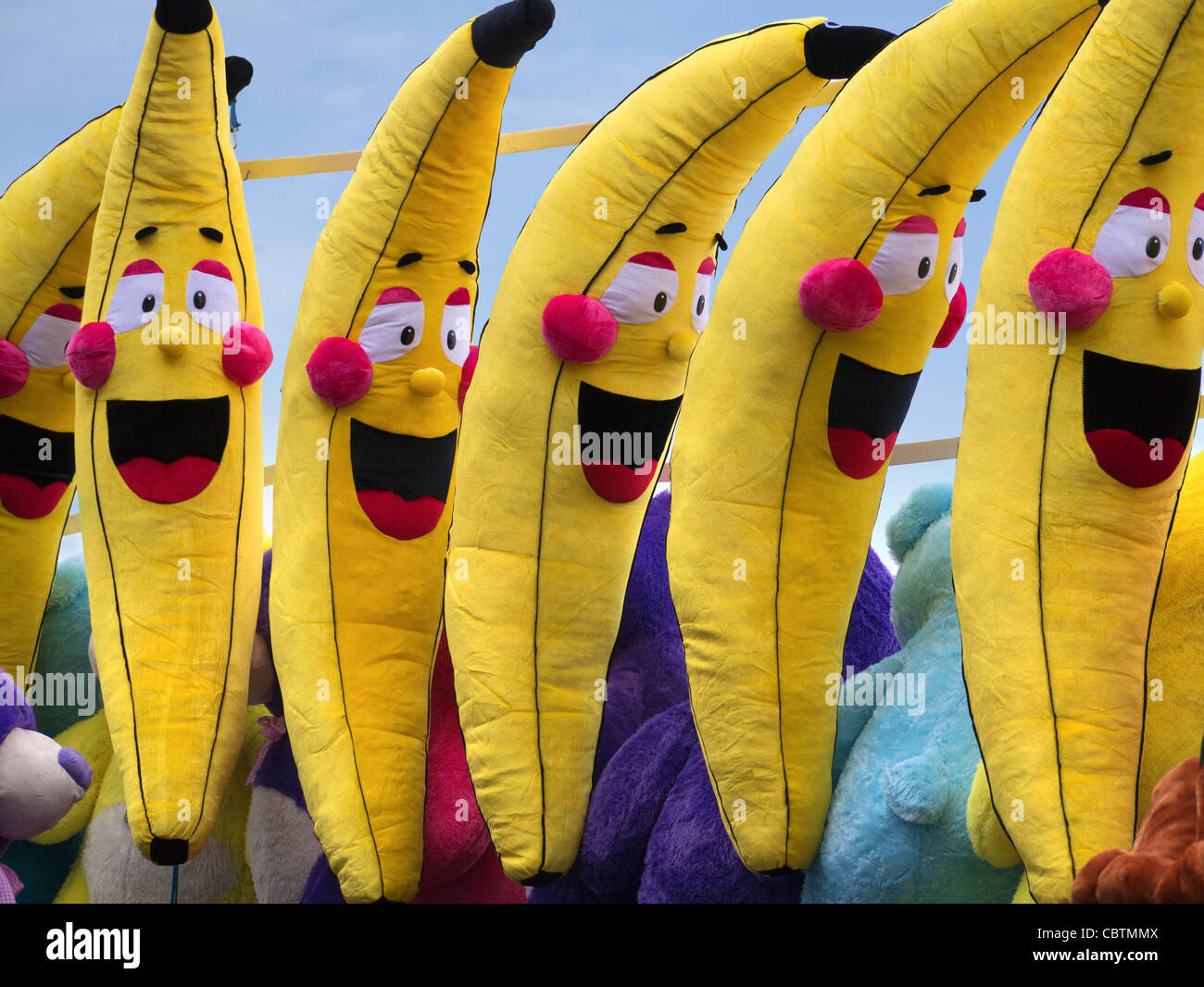 Daft bananas - Abingdon Street Fair 2011 Stock Photo