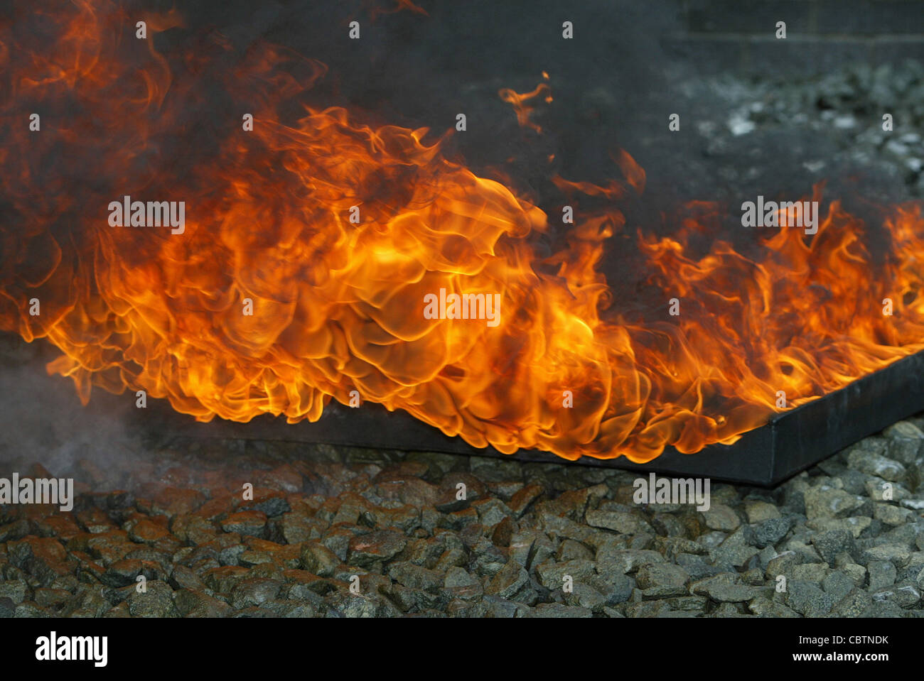 Diesel oil burning Stock Photo Alamy