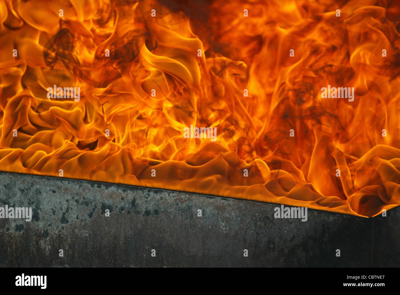 Diesel oil burning Stock Photo Alamy