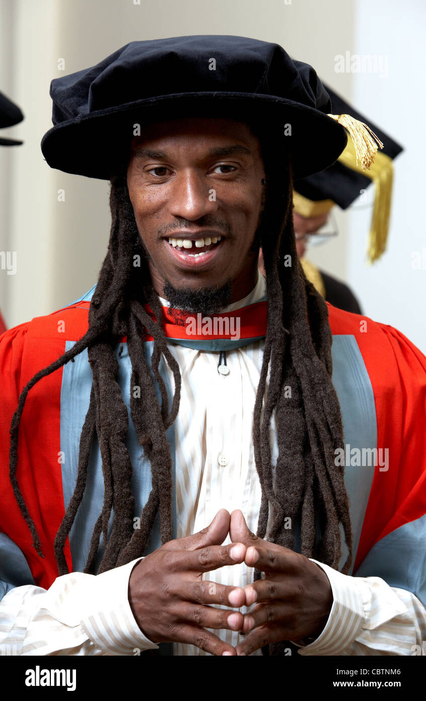 Poet, playwright and author Benjamin Zephaniah Stock Photo - Alamy