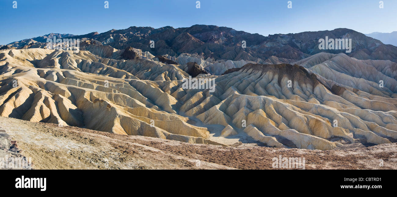 The Badlands, Death Valley National Park, USA Stock Photo - Alamy